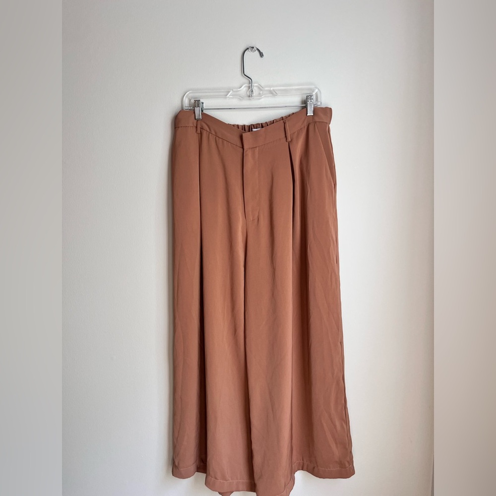 Brown Palazzo Pants/Trousers